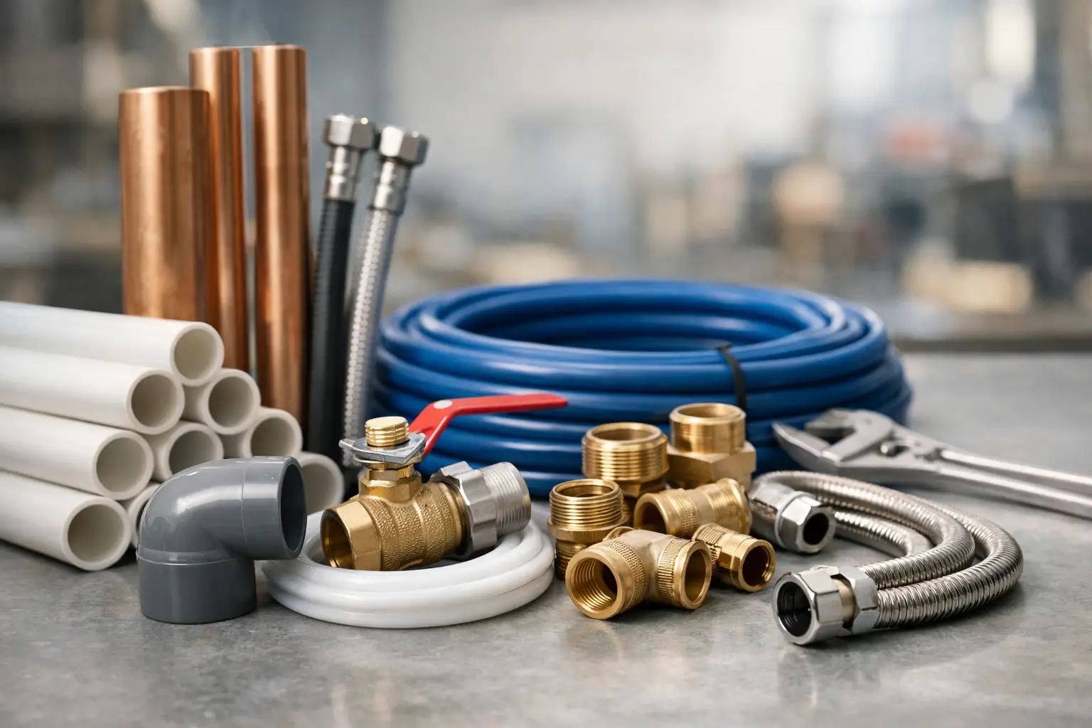 Plumbing Materials That Keep Projects Moving