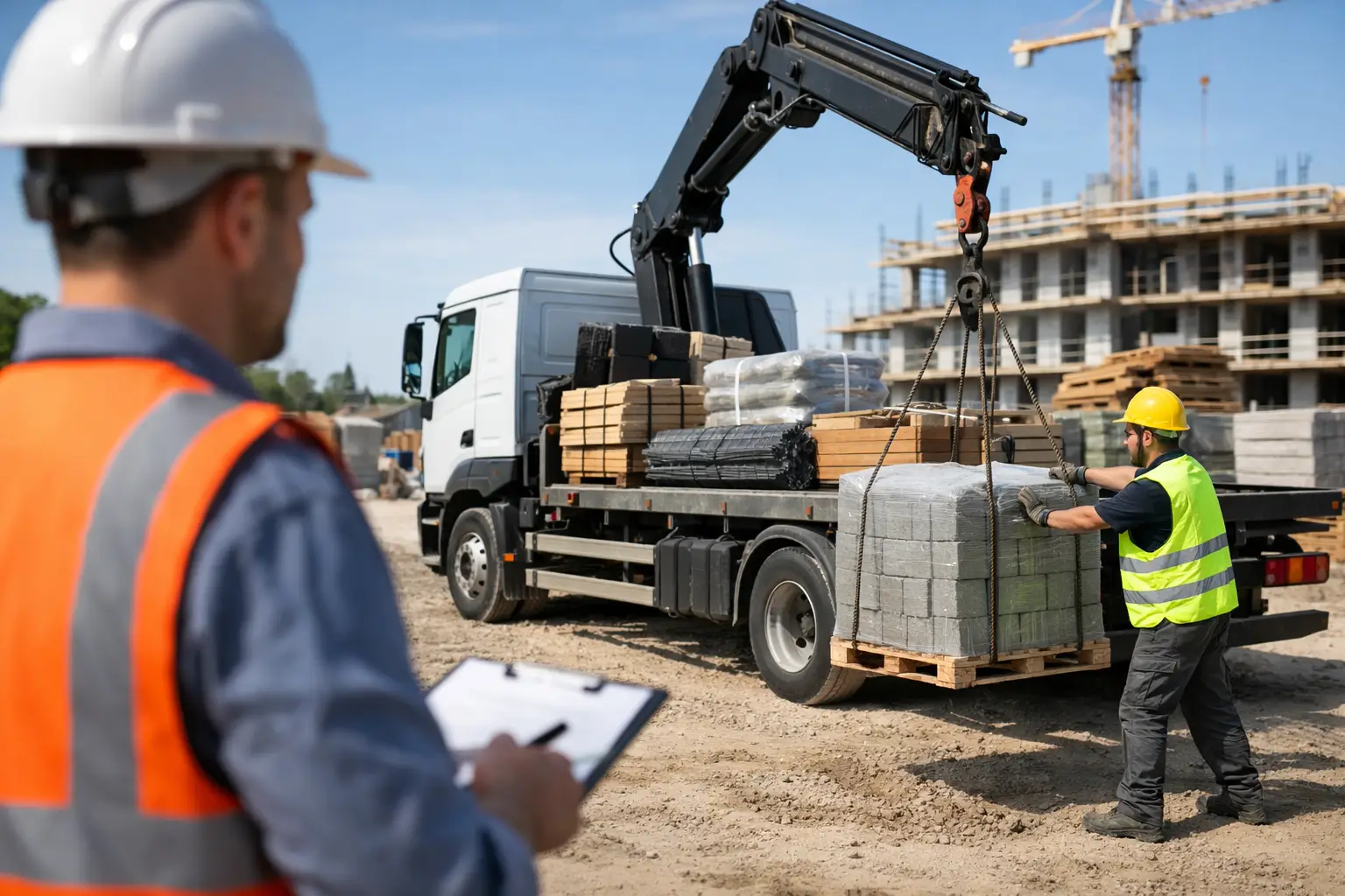 How to Schedule Site Material Deliveries