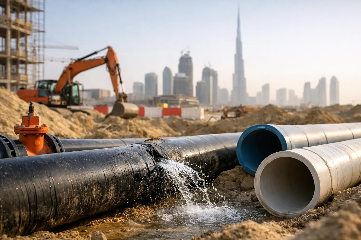 Pipe Damage Prevention for UAE Construction Sites