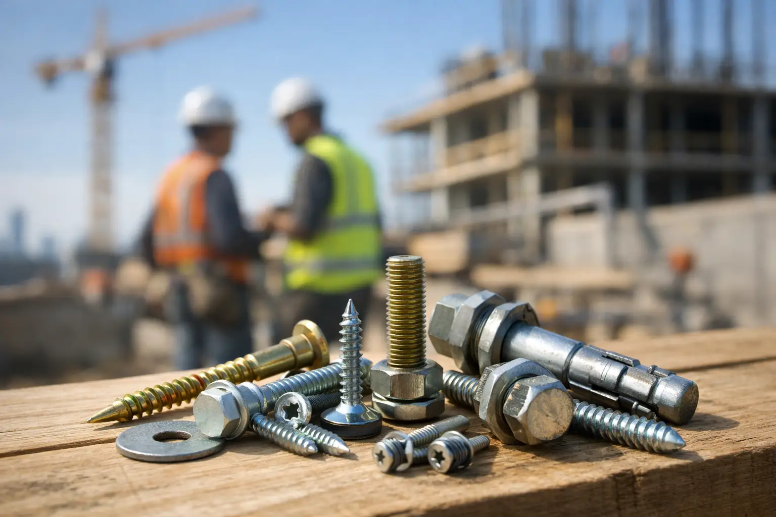 Construction Fasteners That Keep Projects Moving