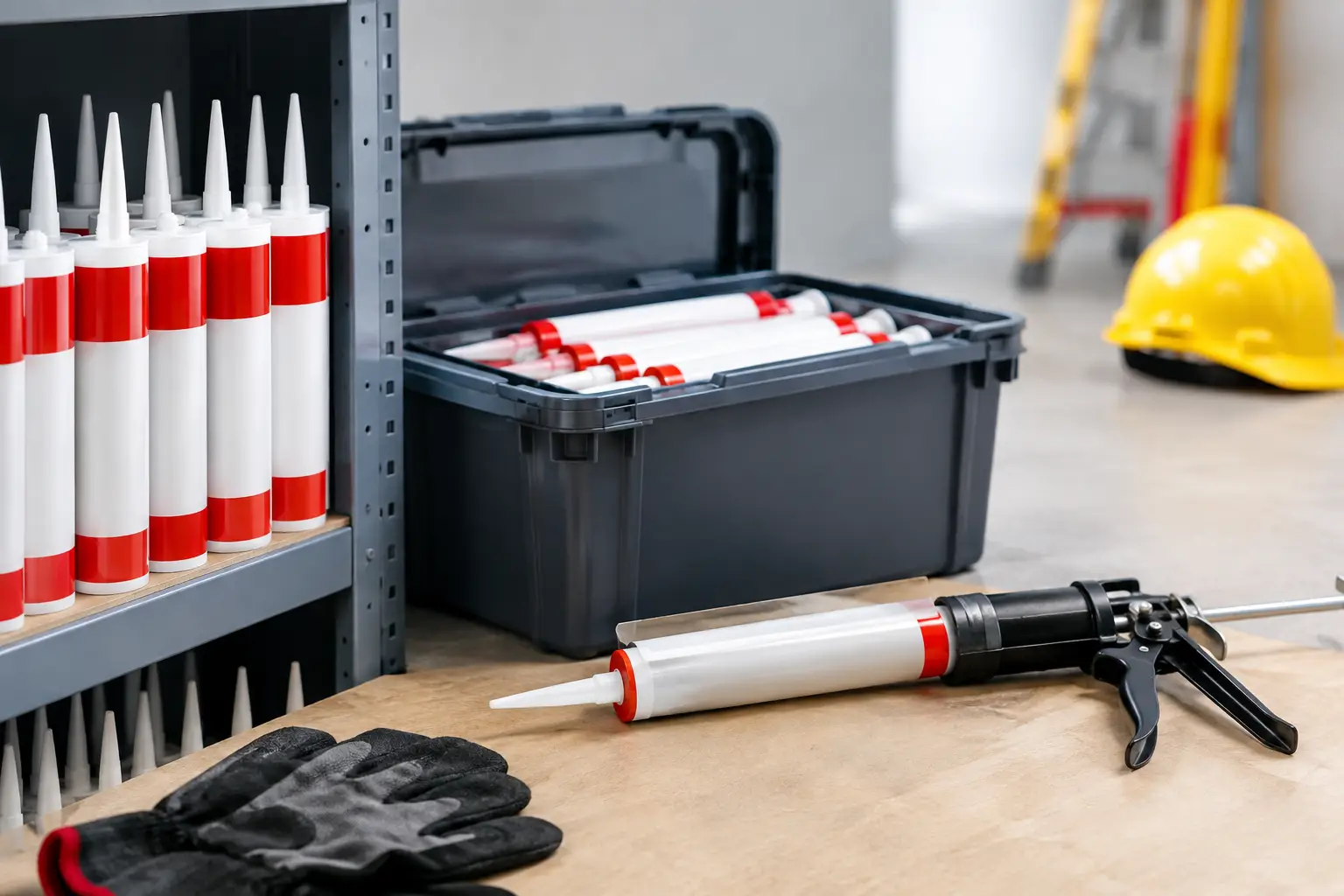 Firestop Sealant Storage for Reliable Site Use