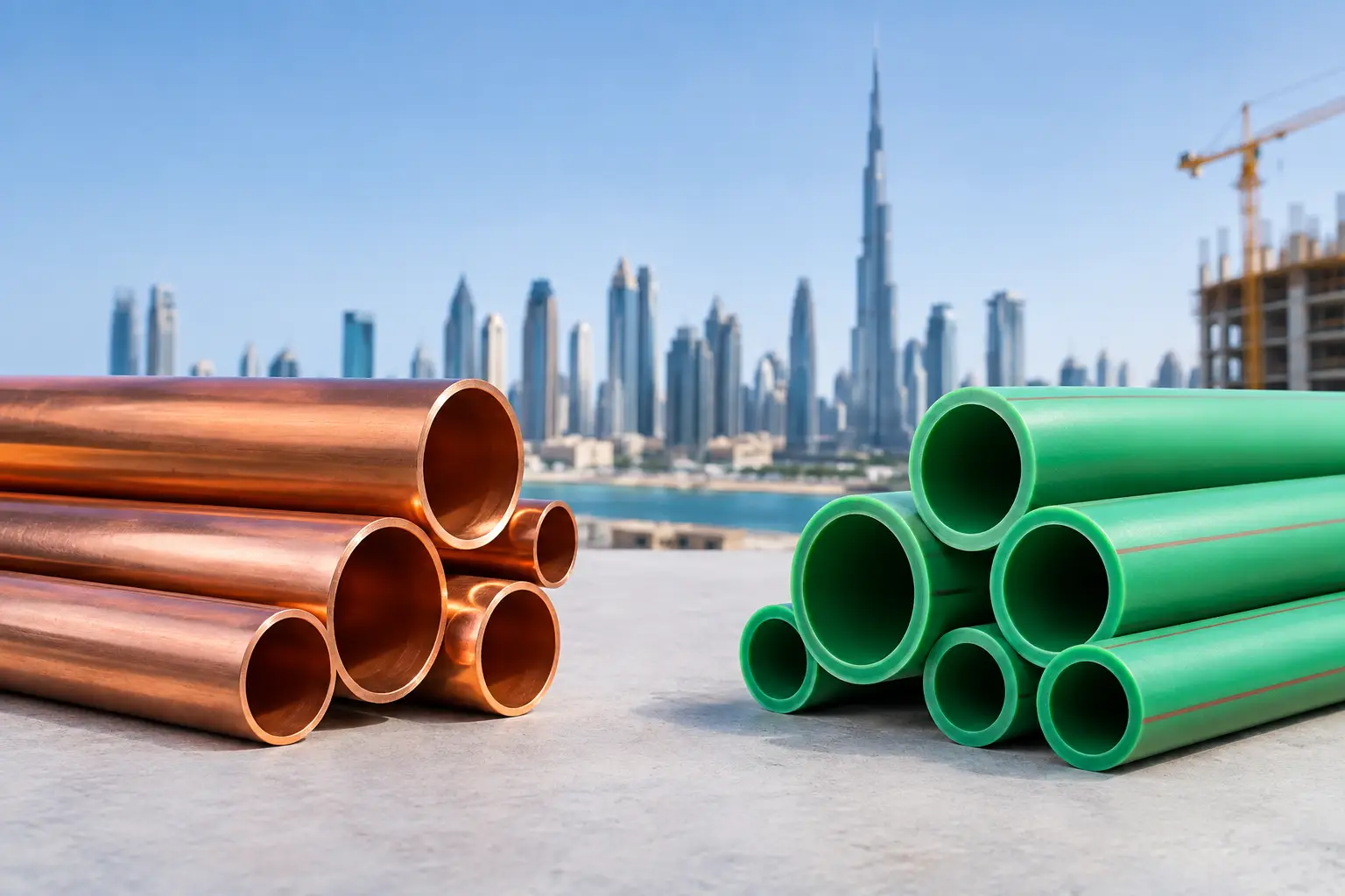 Copper Versus PPR: Which Pipe Fits UAE Projects?